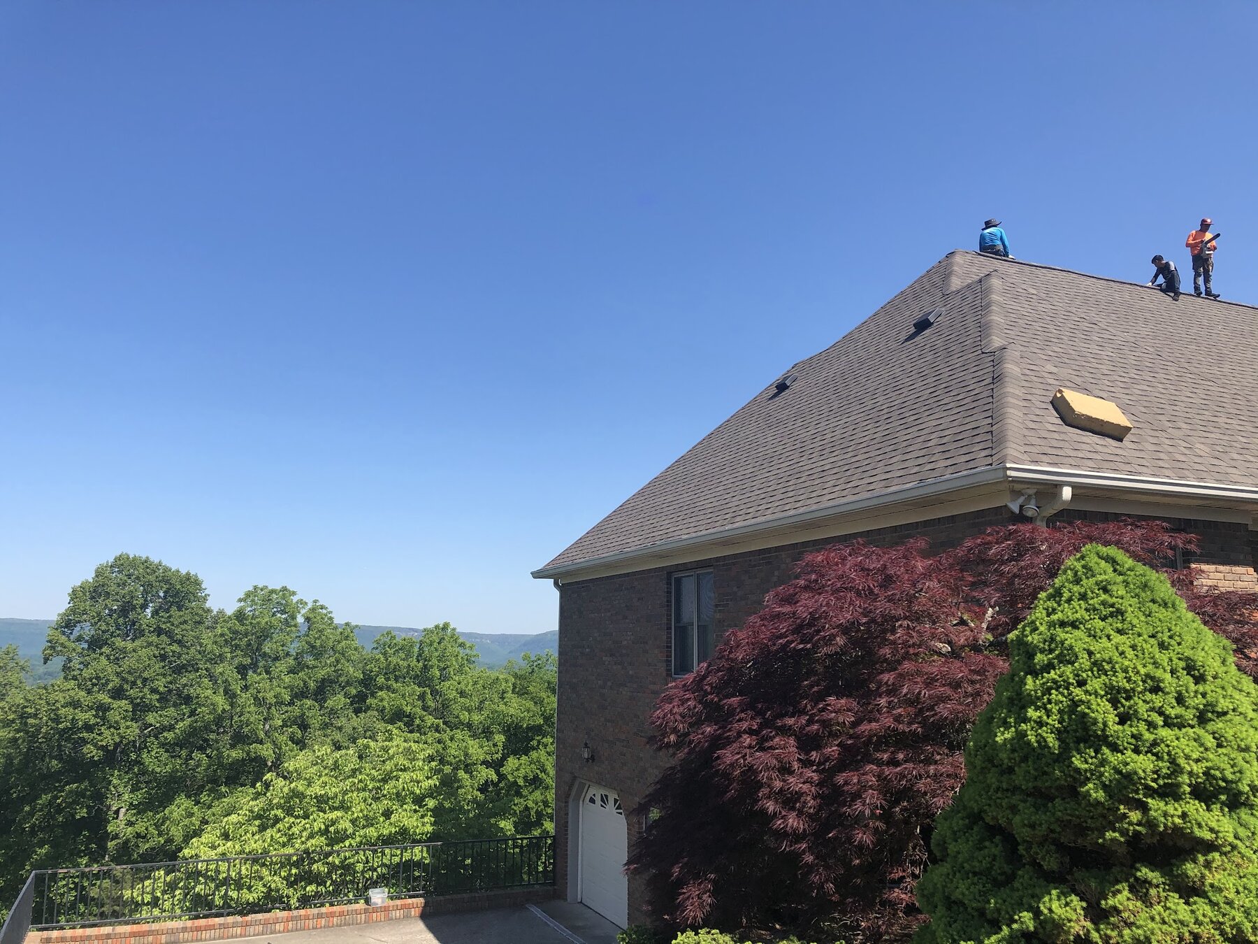 Roofing work by Affordable Roofing in Rossville, GA